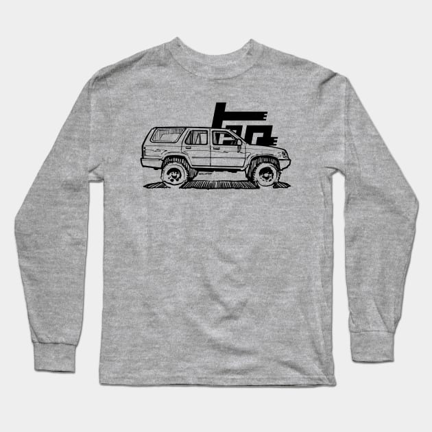 2nd Gen 4Runner TRD Long Sleeve T-Shirt by robert1117